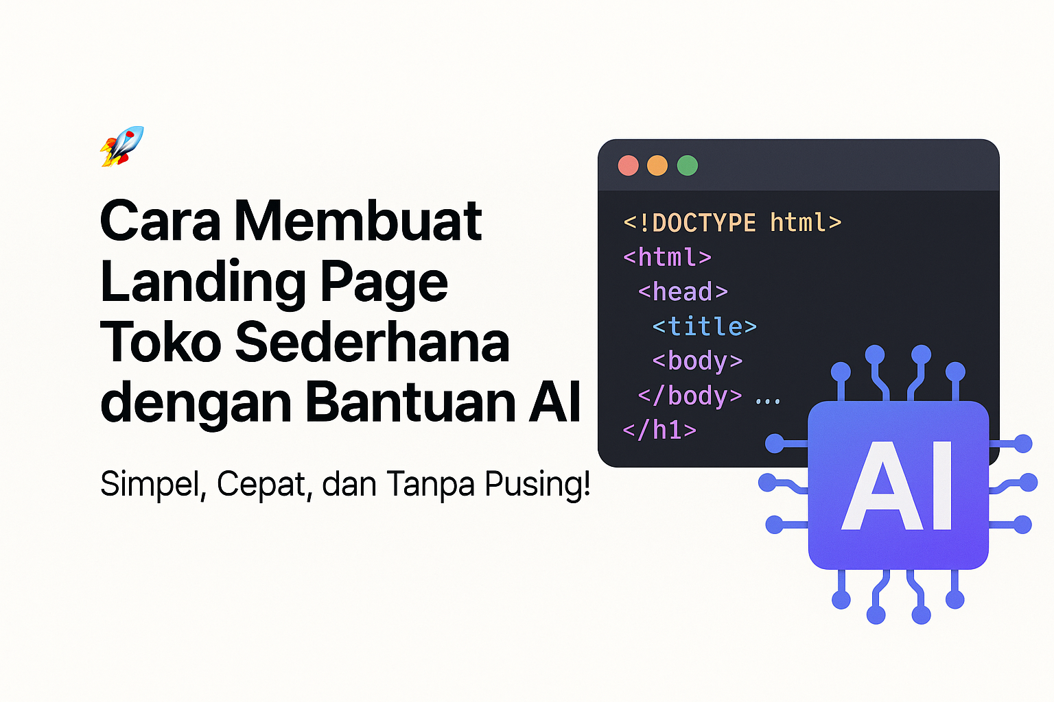 Cara Membuat website dengan bantuan ai